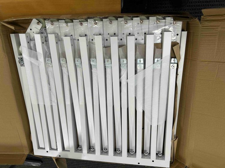 Metal Rolling Display 24 x 48 (2026) - 10-Slot White (hold 20 tile Samples)